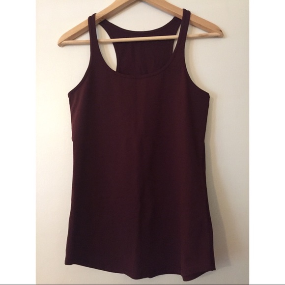 lululemon athletica Tops - Lululemon Racerback Tank Top- Deep Maroon